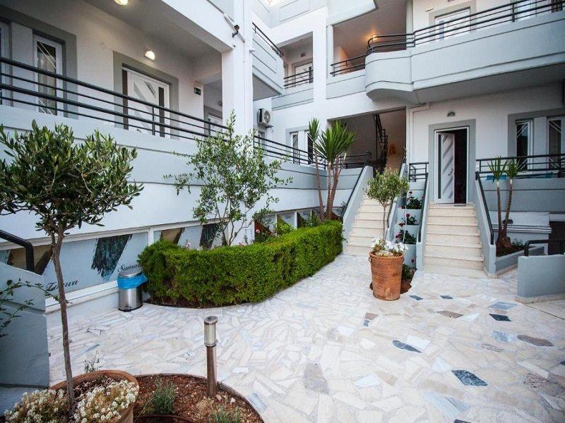 Elia Stalos Apartments Agia Marina Zewnętrze zdjęcie