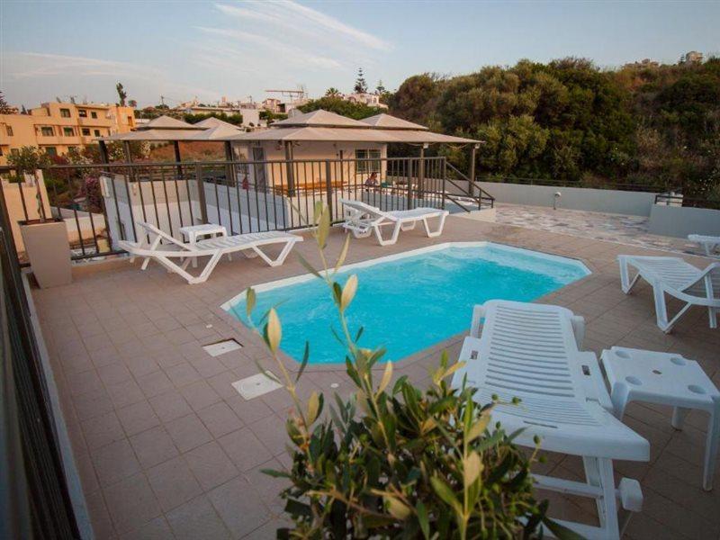 Elia Stalos Apartments Agia Marina Zewnętrze zdjęcie